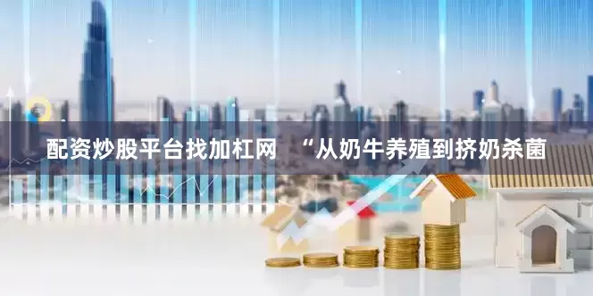 配资炒股平台找加杠网   “从奶牛养殖到挤奶杀菌