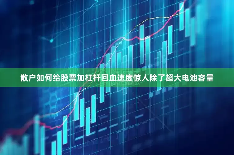 散户如何给股票加杠杆回血速度惊人除了超大电池容量