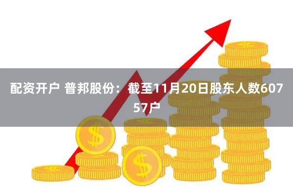 配资开户 普邦股份：截至11月20日股东人数60757户